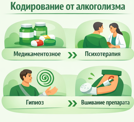 кодирование от алкоголизма в Тюкалинске Санати